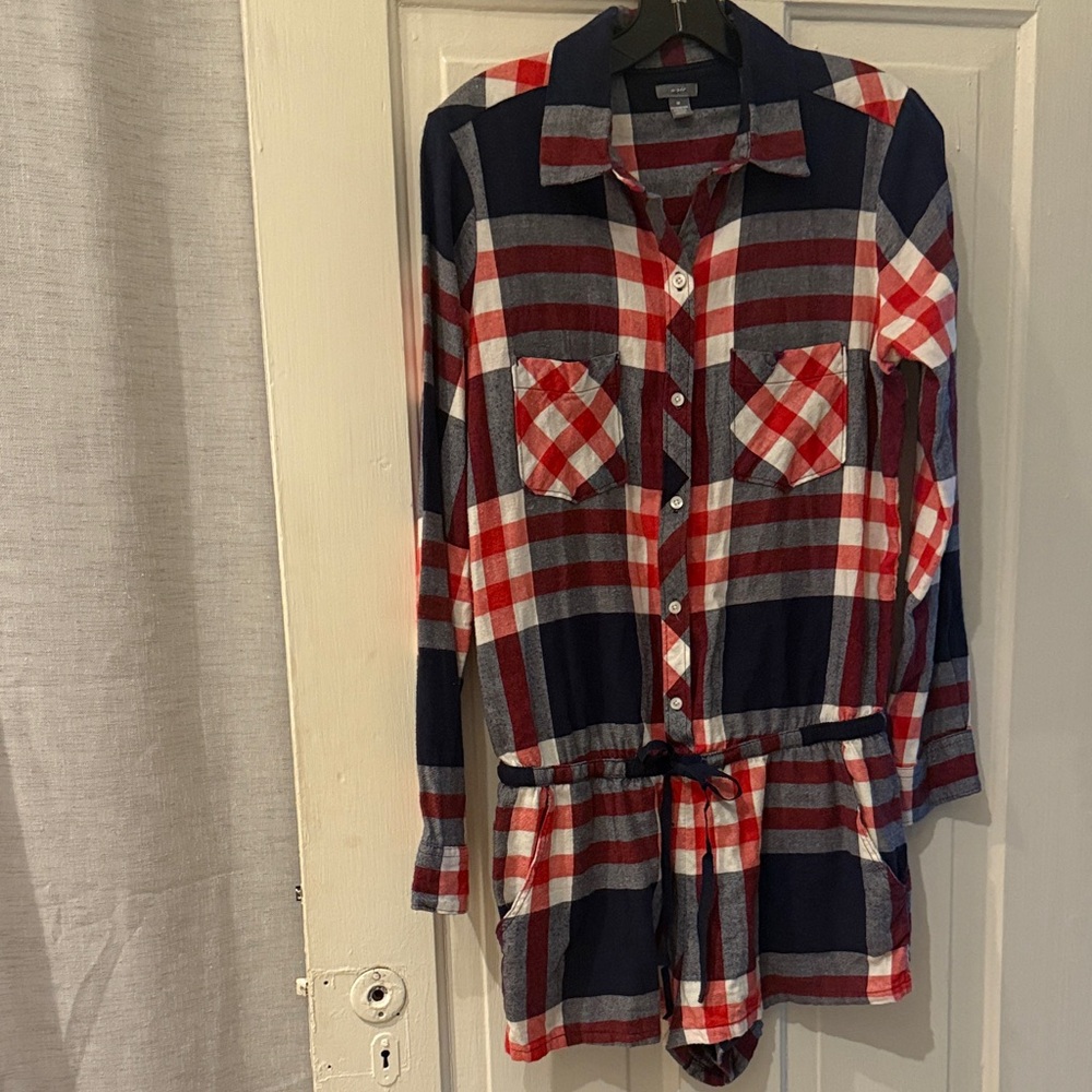Flannel romper